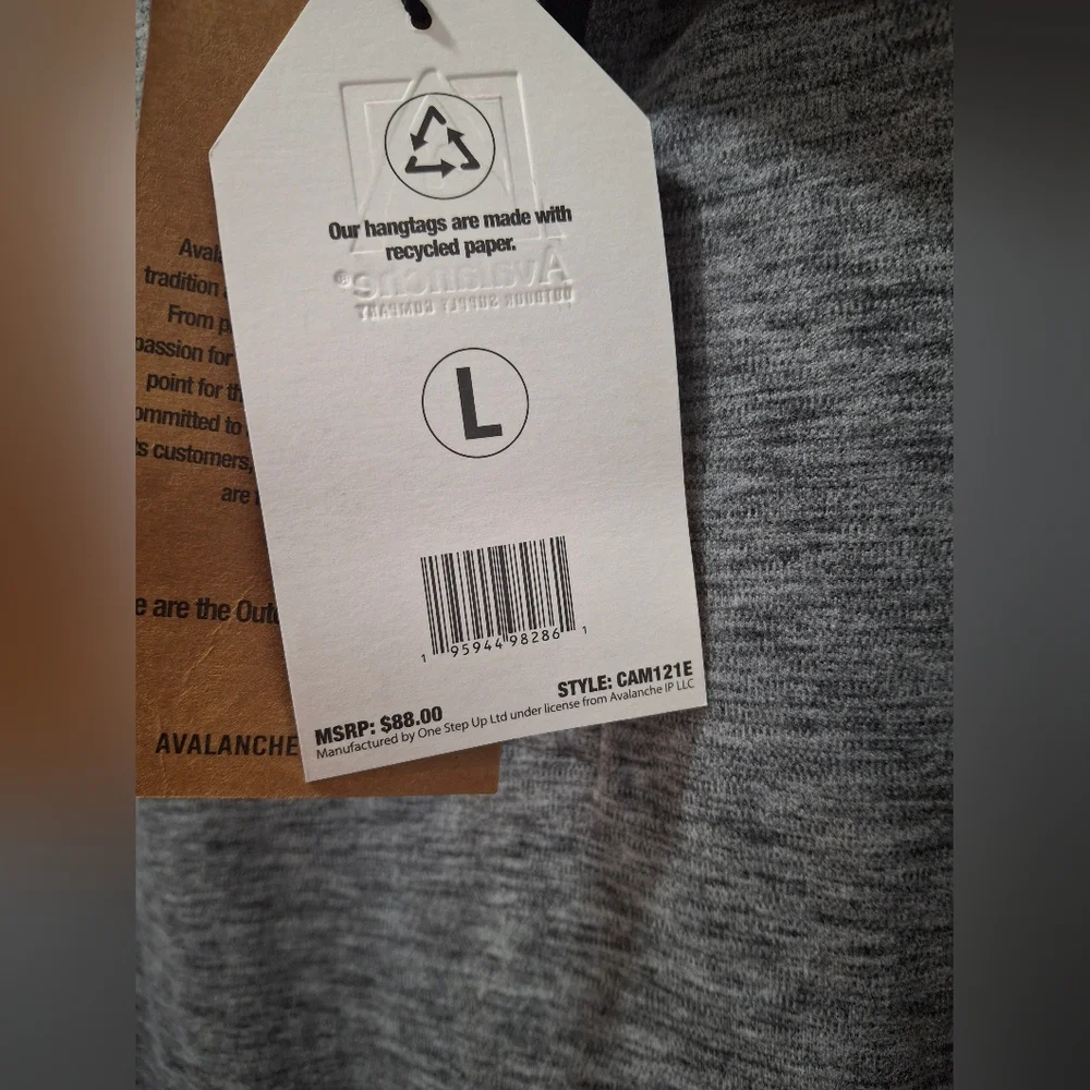 Avalanche Gray Quarter-Zip Pullover - Picture 7 of 8